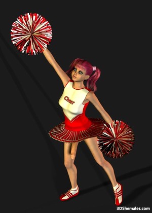 Shemale Cheerleader