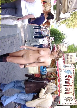 Nude In Street